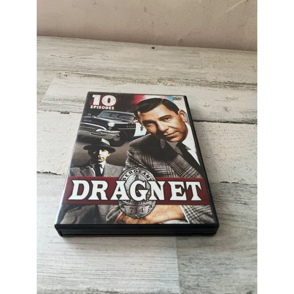 Dragnet 10 episodes 2 disc DVD set - Picture 1 of 4